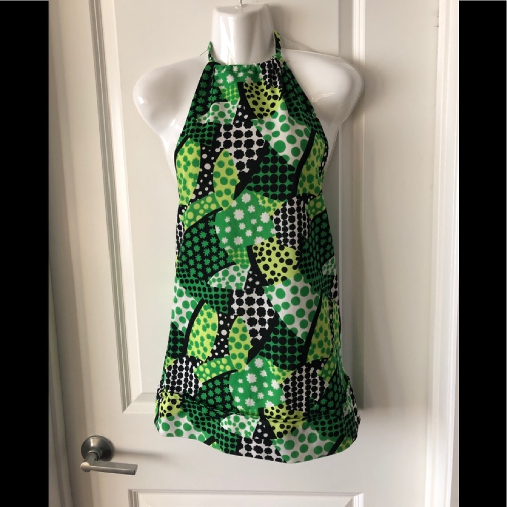 ⭐️SALE⭐️Vintage handmade halter dress circa 60-70s SzXS